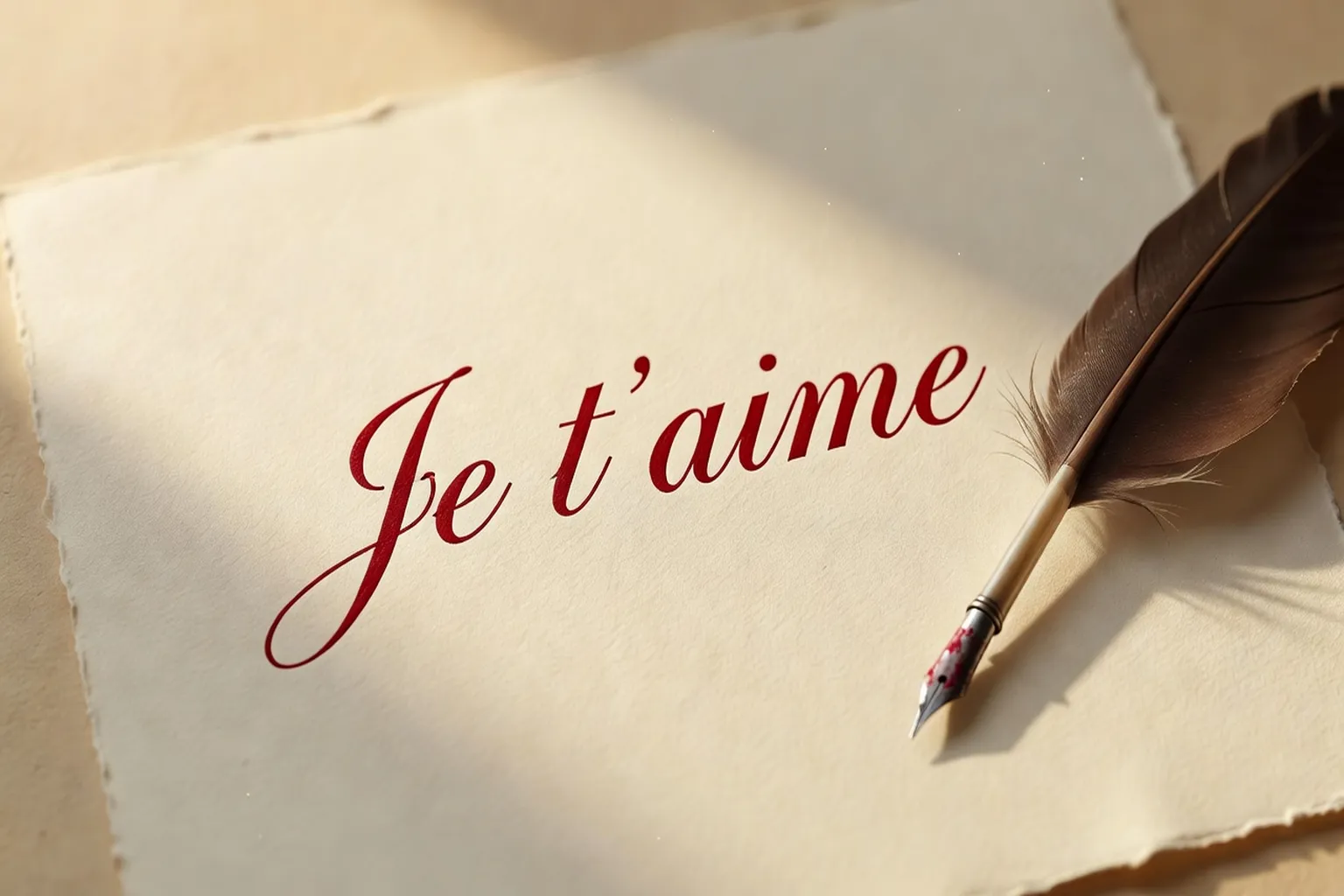 Déclarations Je t'aime en vers